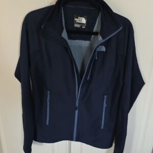 The North Face Navy Lightweight Zip-Up Shirt Jacket